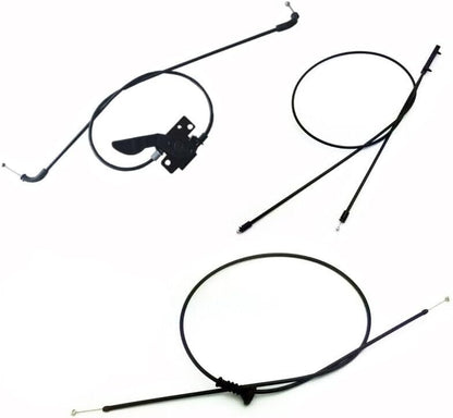 ya 11 9.14 baidi3 Pack Hooded Latch Release Cable for BMW 09-18 640i 650i 528i M6 550i F07 F10 F10-