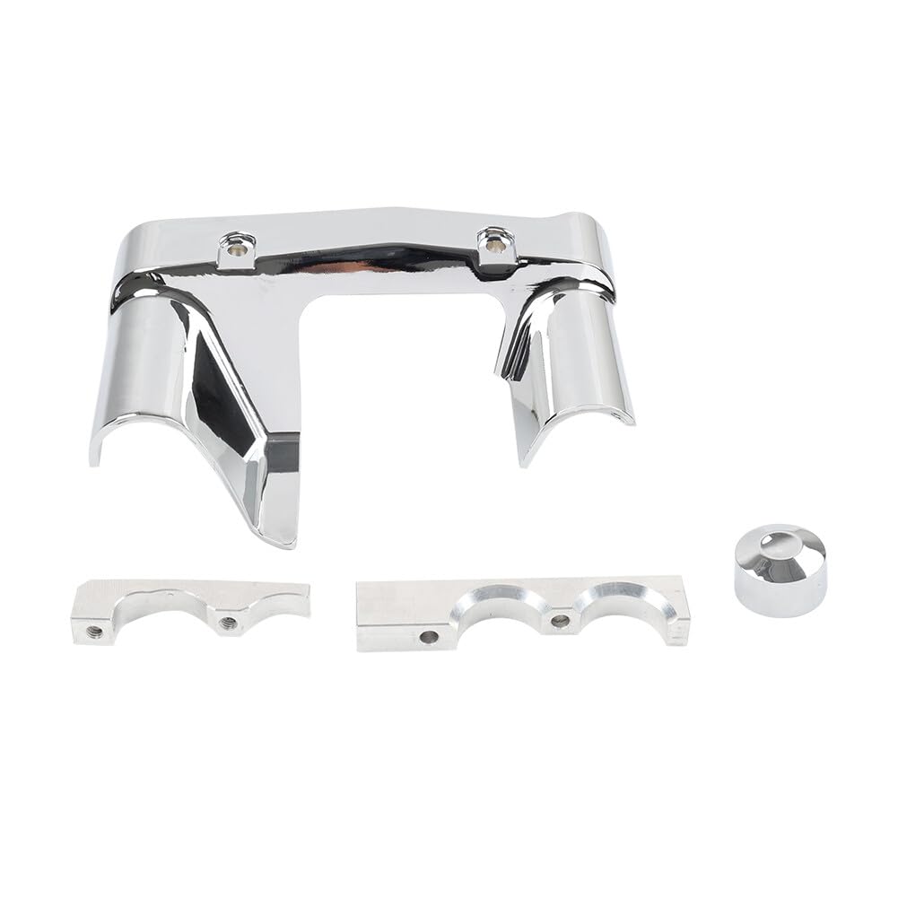 ya 9 10.24 Nacelle Oil Line Cover Chrome for Harley Softail FXST Fat Boy FLSTF Night T