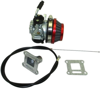 ya 13 9.15 baidi Carburetor Air Filter Throttle Cable Kit 47cc 49cc for Mini Pocket Bike ATV