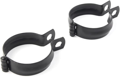 ya 2 8.15 2pcs Metal Front Fork Clamp Turn Signal Light Mount Bracket Holder