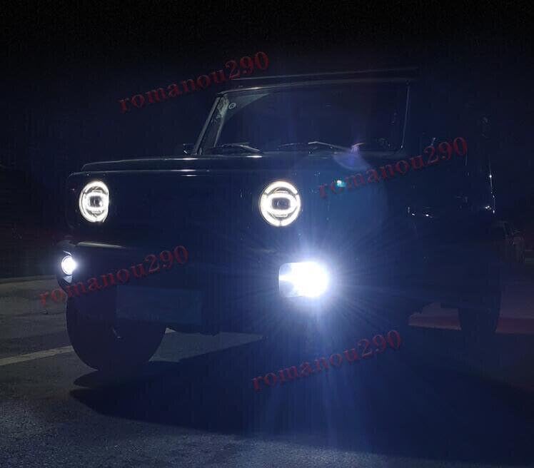 ya 9 10.24 for Suzuki for Jimny 2019 20220 2021 LED Front Fog Lights & LED Driving Lights 2pcs