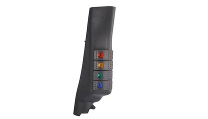 ya 8 8.24 baidi for Jeep for Wrangler JK 2007-2018 Black Left A-Pillar 4 Switch Panel Kit