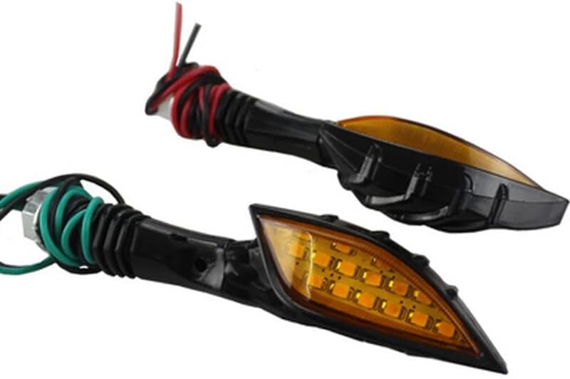 ya 11 9.14 zhengce 2 Pieces Motorcycle LED Turn Signal Lights for Kawasaki for KTM Victory for