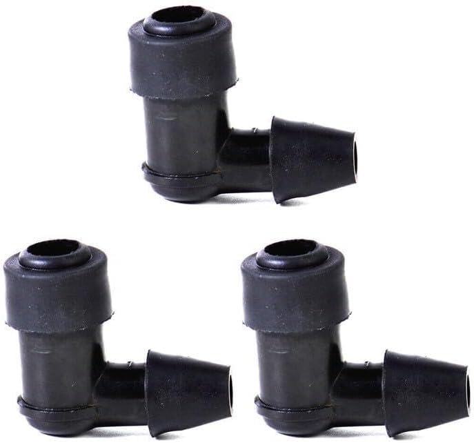 ya 4 8.8.2 3x 90 Degree Non Resistor Plug Cap Cover fit for Motorcycle Dirt Bike ATV