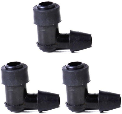 ya 4 8.8.2 3x 90 Degree Non Resistor Plug Cap Cover fit for Motorcycle Dirt Bike ATV