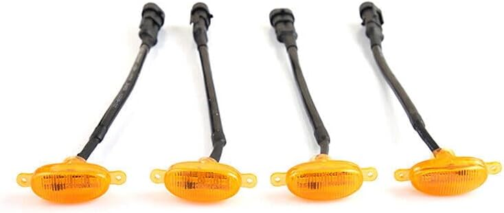 ya 4 8.14 4 Pack Front Grille LED Lights for GMC Sierra 1500 2019 to 2021 @