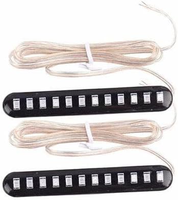 ya 4 8.8 Motorcycle turn signal DC 12V Flowing license plate light bar 