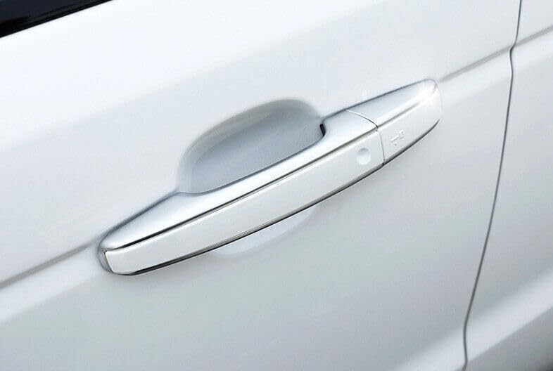 ya 10 9.16 baidi for LR Discovery 5 2017-25 ABS Silver White Exterior Side Door Handle Replace 8X
