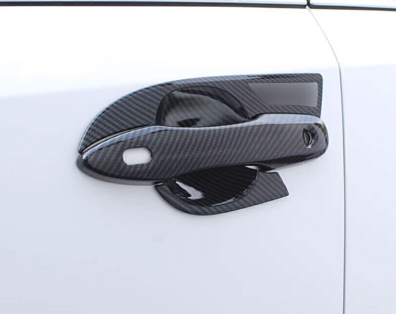 ya 5 8.10 for Toyota for Corolla 20-2024 ABS Carbon Fiber Exterior Side Door Bowl Cover Trim