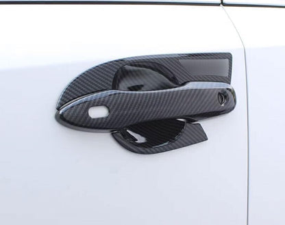 ya 5 8.10 for Toyota for Corolla 20-2024 ABS Carbon Fiber Exterior Side Door Bowl Cover Trim