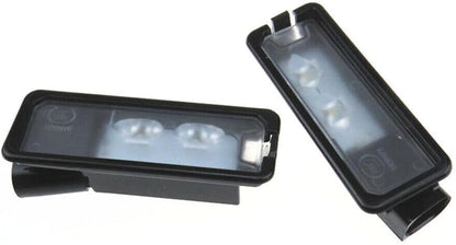 ya 4 8.14 2 Pack LED License Plate Bulbs 12V Lights for VW for Golf 7 MK7 Passat 