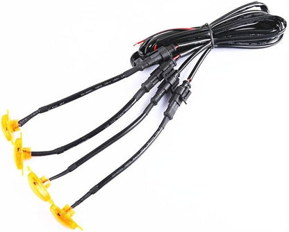 ya 4 8.8 Car Truck Front Led Grille Licht Universal Amber 4LED Grill Amber Lamp for Ford