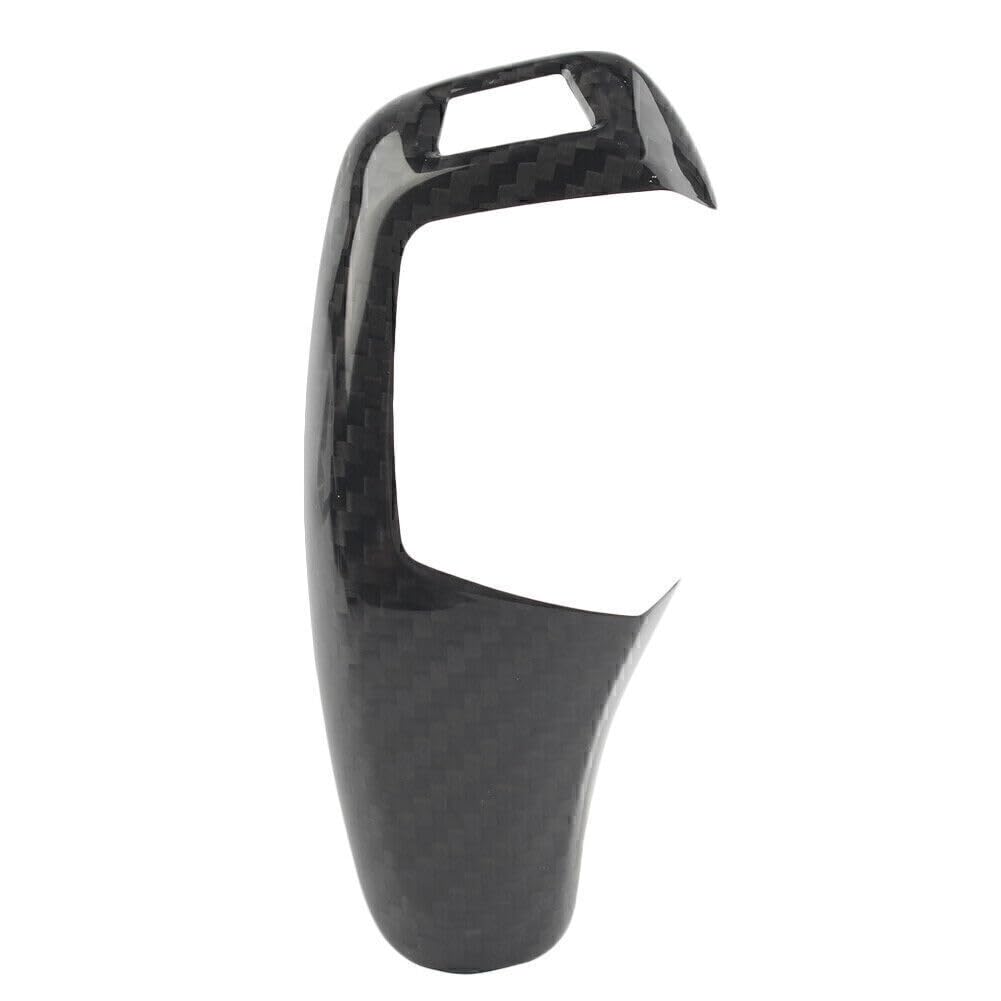 ya 9 10.24 for BMW 1 2 3 4 5 Series F20 F30 Black Carbon Fiber Trim Gear Shift Knob Co