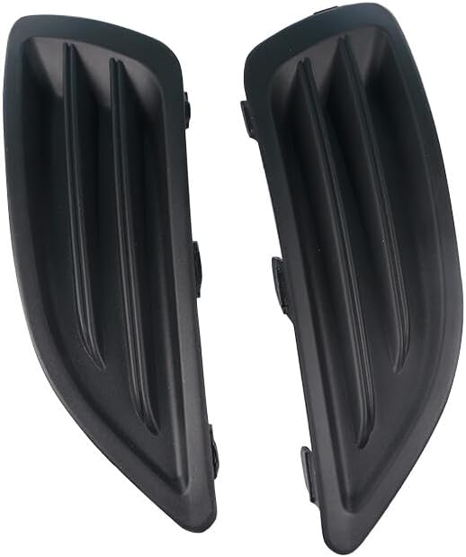 ya 9 10.24 2pcs Front Bumper Fog Light Lamp Covers for Ford Fiesta (2013-2016) Left & Right