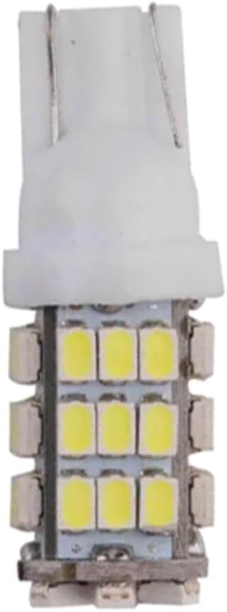 ya 4 8.10 LED Light Reading License Plate Side Lamp Amber Bulbs T10 42SMD-1206 W5W 194 168