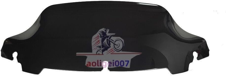 ya 23 10.7 baidi 7-inch Black Motorcycle Wave Windshield Suitable for 14-24 for Harley-Davidson Touring