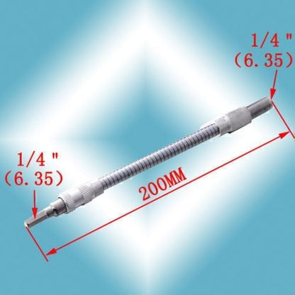 ya 26 10.21 baidi Flexible Extension Screwdriver Drill Bit Shaft Bit Holder 1/4Connecting Link