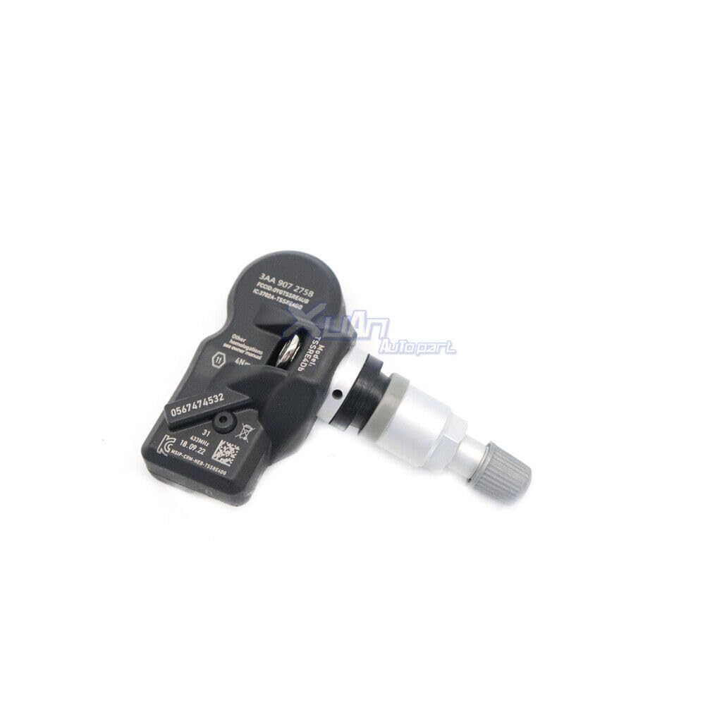 ya 2 8.15 3AA907275B 433MHz 2012-17 4X TPMS tire Pressure Sensor Suitable for VW Tiguan CC