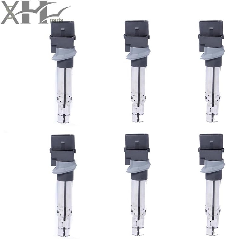 ya 9 10.24 6pcs Lgnition Coils Kit for VW for Passat 06-13 3.2 AXZ 3.6FSI for Passat cc 022905715A