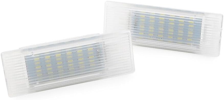 ya 4 8.8 2pcs White LED Door Courtesy Footwell Lights Fit for BMW F20 F21 F30 F31 F32 F15 X5 X6