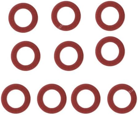 ya 2 8.15 10Pcs Red Unit Drain Plug Gasket Lower Fit for Yamaha er Models Components