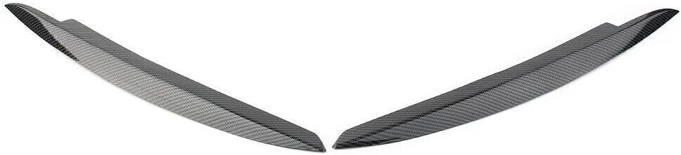 ya 4 8.10 Carbon fiber headlight cover eyelid eyebrow cover eyebrow suitable for VW for Golf VI MK6 08-13