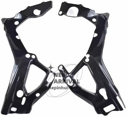 ya 5 8.10 Motorcycle Carbon Fiber f for Ram e Cover Side Panel Fairing Suitable for BMW S1000RR 19-23