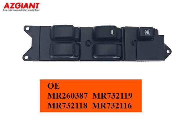 ya 4 8.8 The Front Right Power Window Switch is Suitable for Mitsubishi Pajero from 1994 to 2004