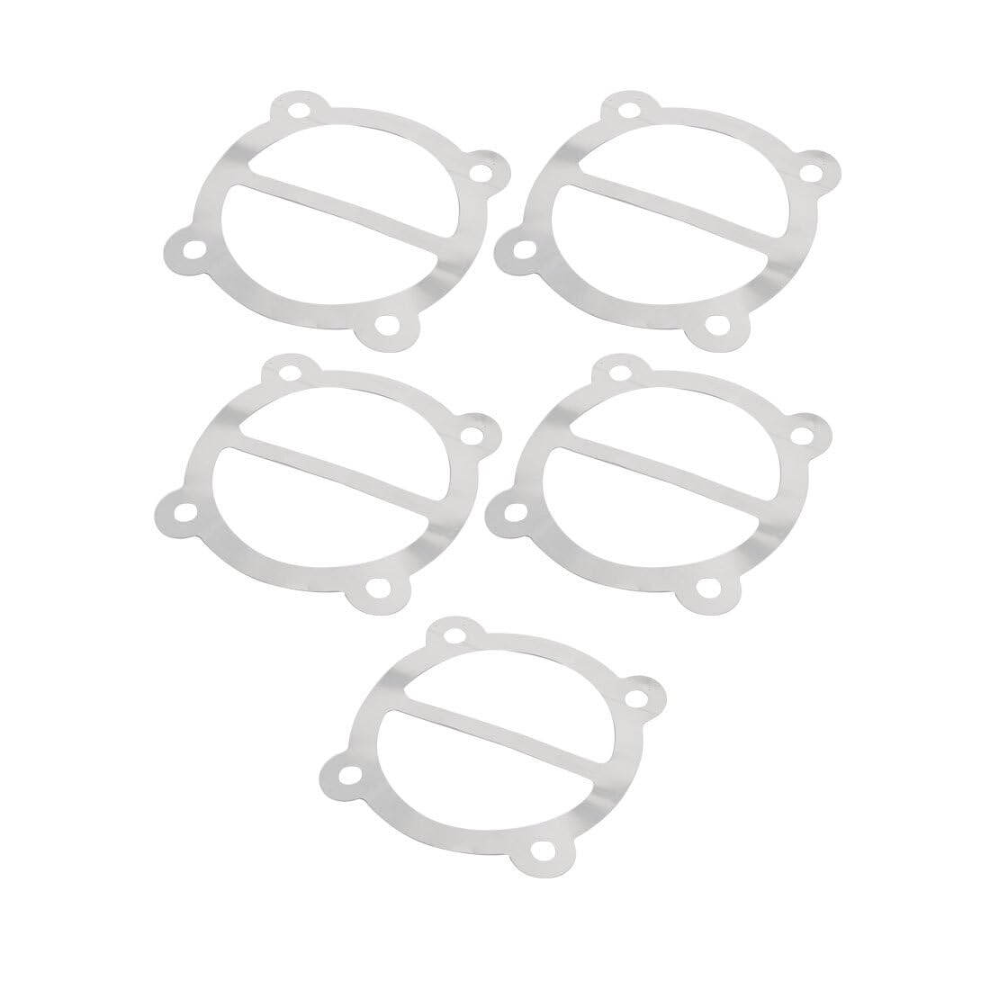 ya 13 9.15 baidi 5Pcs 85mm Dia Air Compressor Cylinder Head Gasket Silver Tone