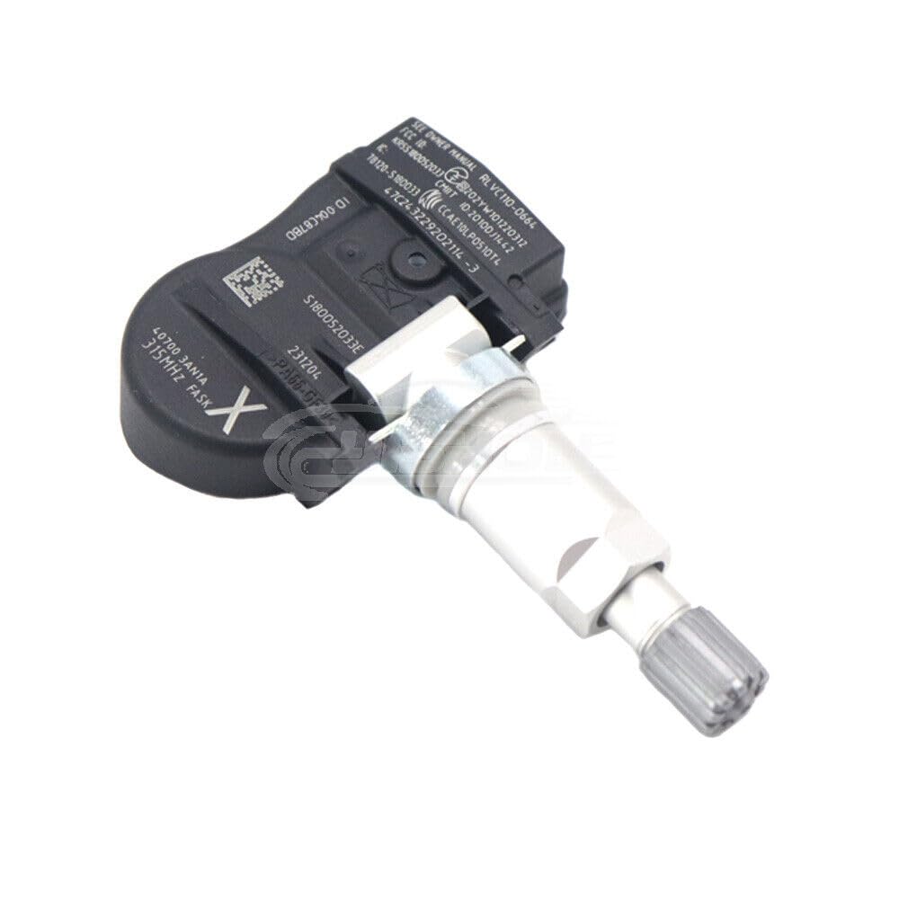 ya 4 8.8 1-Piece tire Pressure Sensor 40700-3AN1A 40700-3AN1B Suitable for Nissan Sentra from 2013 to 2019