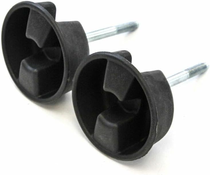 ya 4 8.14 2 Knob screws suitable for hardtop for Jeep for Wrangler 2007-2017 bracket installation black top