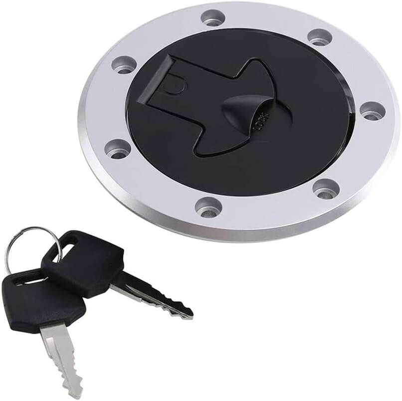 ya 9 10.24 Fuel tank cap lock with 2 keys for Kawasaki 1987 600RX (ZX600) ZZR600