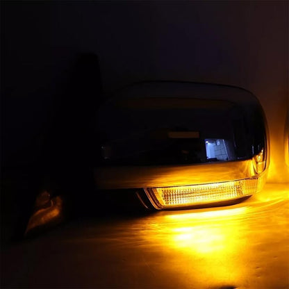ya 11 9.14 baidiLeft Side Door Mirror With Light 10 PIN for Mitsubishi for Pajero Montero 2006-2021