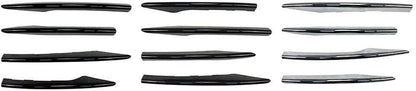 ya 4 8.14 4x Front Fog Light Decorative Trim Fit for Mercedes-Benz E Class W213 E260 E300 E53