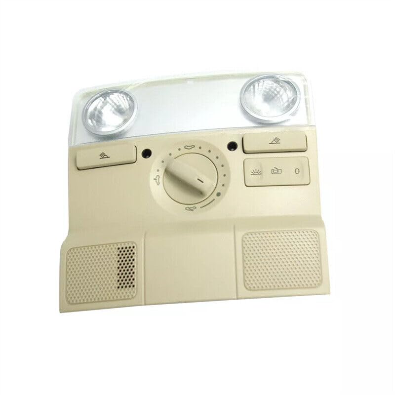 ya 5 8.10 Lights Reading Lights Sunroof Switch Map Dome Beige Suitable for VW for Jetta for Golf Passat