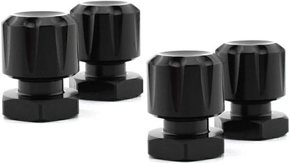 ya 4 8.8.2 for Harley Road King Road Glide Softai Fat Boy Black 4x Solo Mounting Nuts Bolts