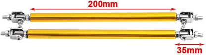 ya 13 9.15 zhengce 20cm Adjustable Front Bumper Lip Splitter Strut Bar Support Bar Fits Car
