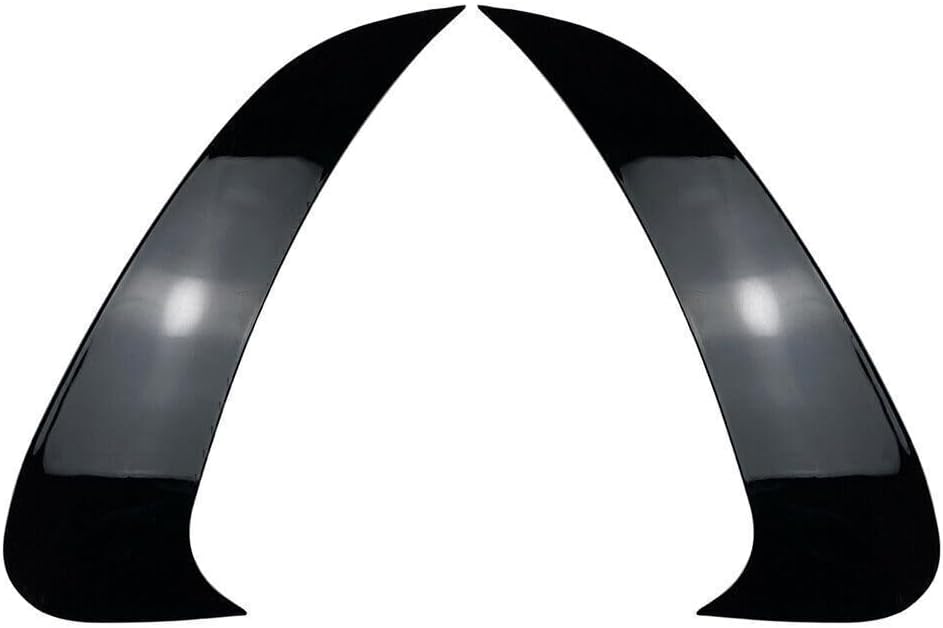 ya 4 8.14 Black Rear Bumper Spoiler Trim Air Vent Cover for Mercedes C-Class for Benz W206