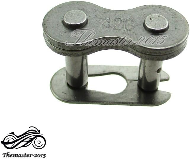 ya 5 8.24 baidi 420 Chain Master Link For 50 70 110 cc Dirt Bike Quad ATV Go Kart Moped Scooter