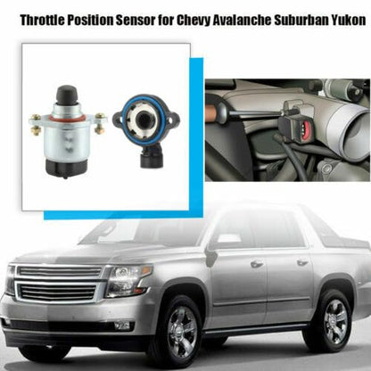 ya 12 10.8 baidi New Throttle Position Sensor & Idle Air Control Valve Set for LS for Chevy GM US