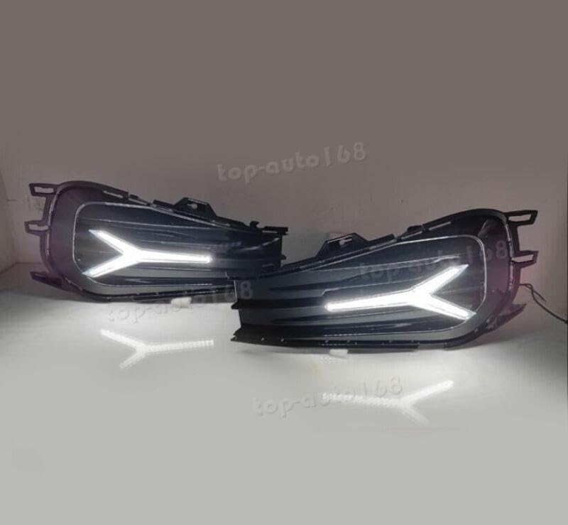 ya 9 10.24 Led Bumper Daytime Running Lights & Turn Lights for VW for JETTA 2023-2024