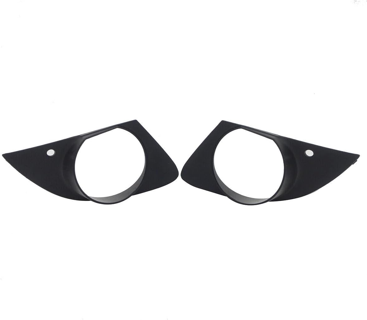 ya 10 9.16 zhengce 1Pair Front Bumper Fog Light Lamp Cover Trim Bezel for BMW 7SERIES E66 2005