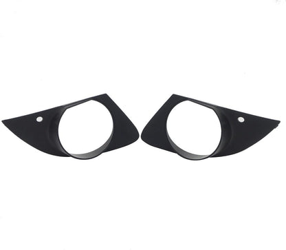 ya 10 9.16 zhengce 1Pair Front Bumper Fog Light Lamp Cover Trim Bezel for BMW 7SERIES E66 2005