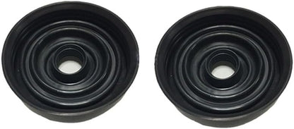 ya 9 10.24 2PCS 80mm Rubber Car Rubber Bulb Seal Cap Headlight Housing Extended Dust Cover