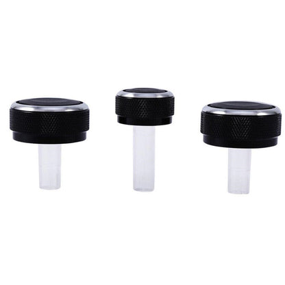 ya 5 8.10 3Pcs Car Air Condition A/C Switch Buttons Control Knobs Cover for VW for Golf MK4