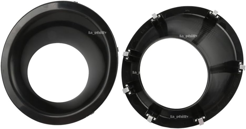 ya 9 10.24 L+R Front Fog Light Bezel Cover for Land Rover LR4 2010-2014