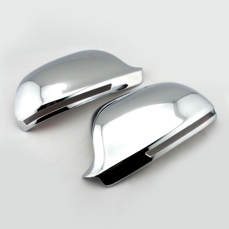 ya 11 9.14 baidiChrome wing mirror caps for Audi A3 S3 for A4 S4 A5 S5 A6 s6 RS6 Q3 RSQ3 2008-2011-