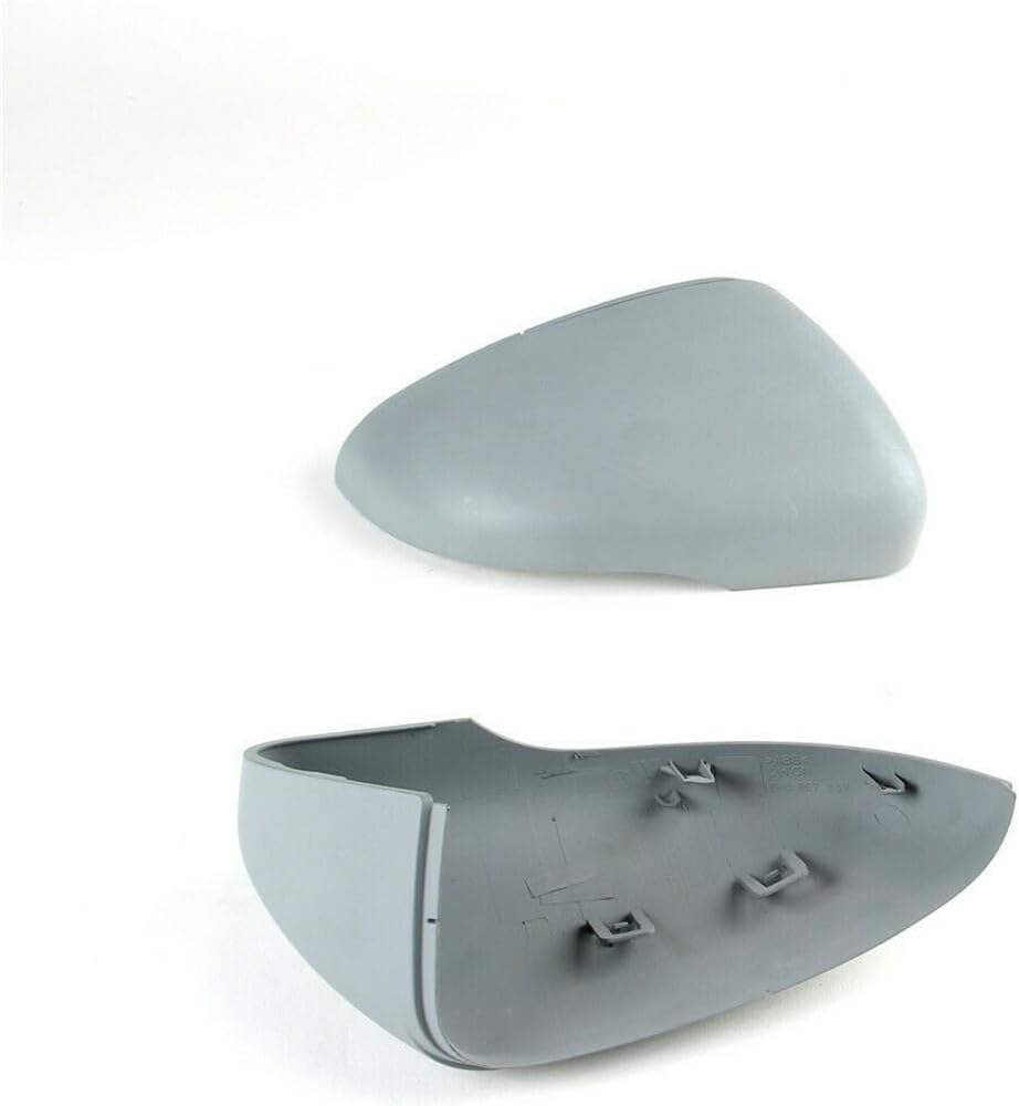 ya 11 9.14 baidiLeft & Right Rearview Wing Mirror Covers Caps for VW for Golf Touran 5K0857537GRU