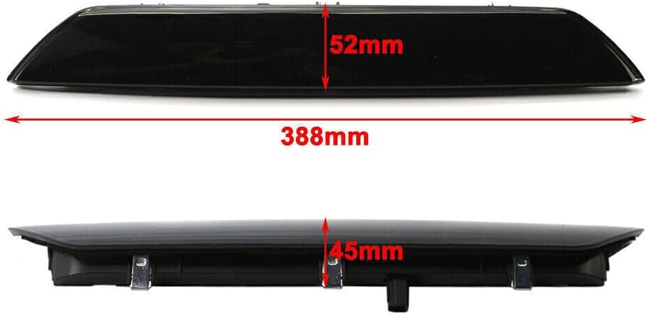 ya 13 9.15 baidi Smoked Lens Center 3rd Third Brake Light Lamp For for Ford Transit Custom 2012-2020