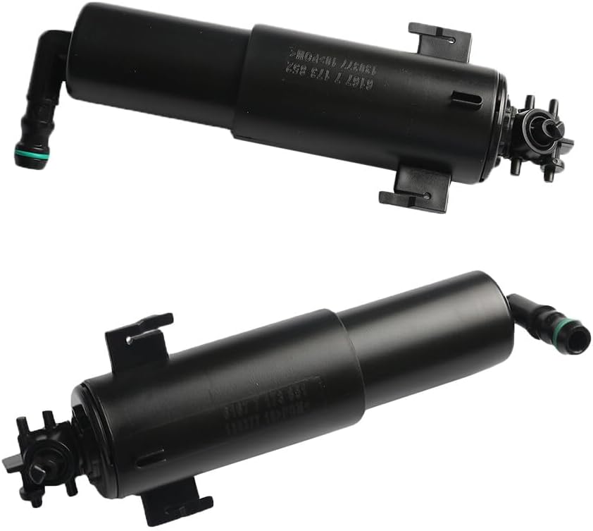 ya 9 10.24 Headlight Washer Nozzle Jet Sprayer Left & Right Black for E70 for X5 2007-2013